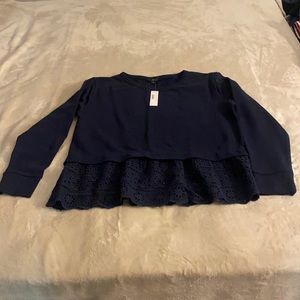 J.Crew Small elegant winter long sleeve brand New!